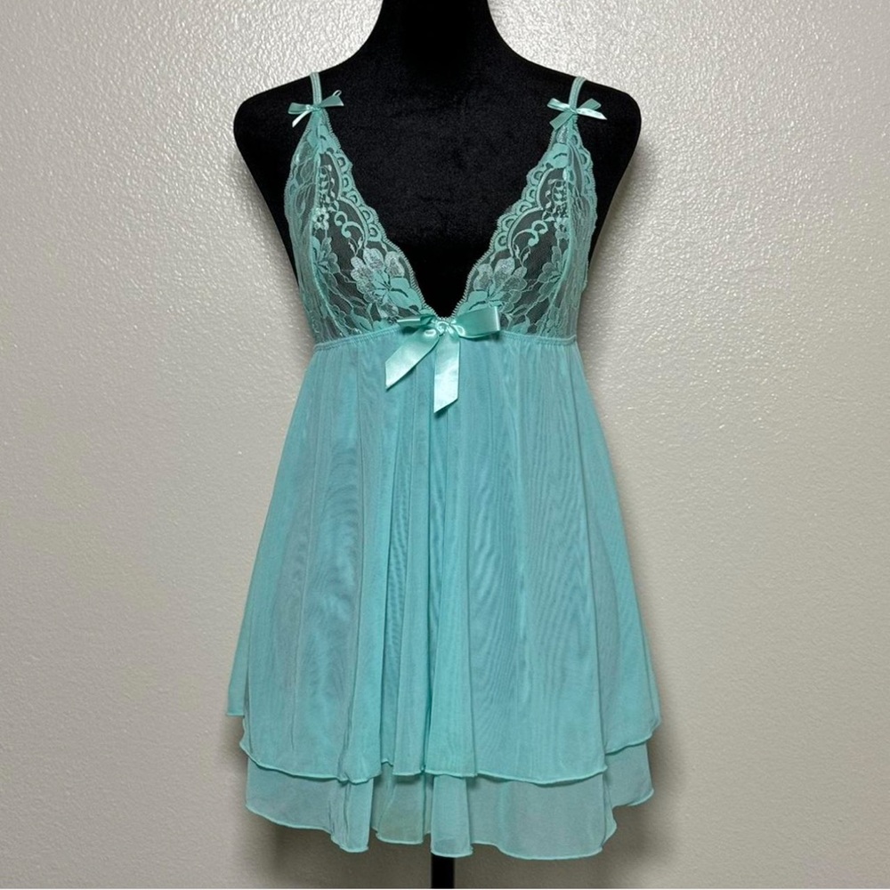 Dreamgirl Stretch Lace Babydoll